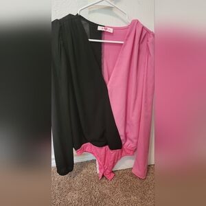 Buddy Love Black and Pink Topy
